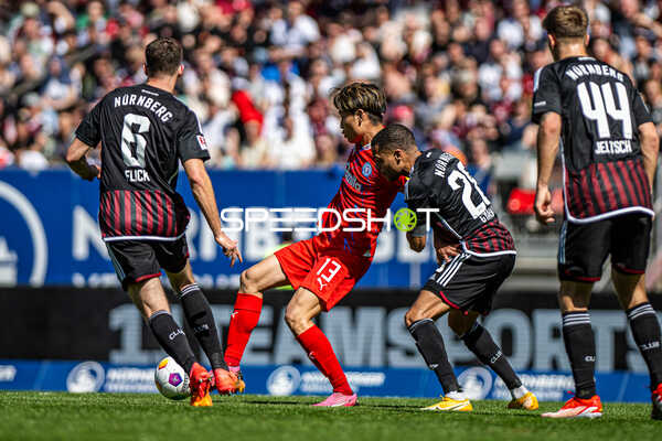 Fußball I Herren I Saison 2023-2024 I 2. Bundesliga I 28. Spieltag I 1. FC Nürnberg - Holstein Kiel I 06.04.2024