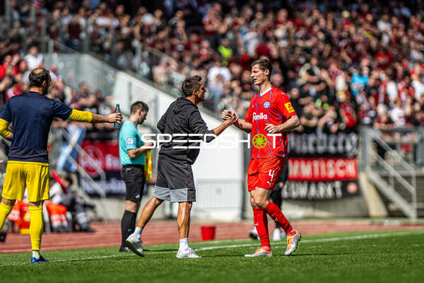 Fußball I Herren I Saison 2023-2024 I 2. Bundesliga I 28. Spieltag I 1. FC Nürnberg - Holstein Kiel I 06.04.2024