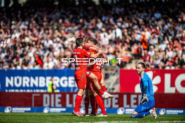Fußball I Herren I Saison 2023-2024 I 2. Bundesliga I 28. Spieltag I 1. FC Nürnberg - Holstein Kiel I 06.04.2024