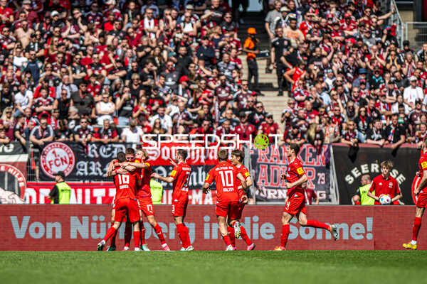 Fußball I Herren I Saison 2023-2024 I 2. Bundesliga I 28. Spieltag I 1. FC Nürnberg - Holstein Kiel I 06.04.2024