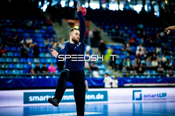 Handball I Herren I Saison 2023-2024 I 2. Handballbundesliga I 30. Spieltag I SG BBM Bietigheim - TuS N-Lübbecke I 27.04.2024 Fredrik Genz (16, SG BBM Bietigheim)
Ort: Bietigheim-Bissingen, Germany
Datum: 27.04.2024 - Fredrik Genz