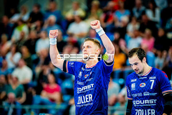 Handball I Herren I Saison 2023-2024 I 2. Handballbundesliga I 30. Spieltag I SG BBM Bietigheim - TuS N-Lübbecke I 27.04.2024 Fabian Wiederstein (18, SG BBM Bietigheim)
Ort: Bietigheim-Bissingen, Germany
Datum: 27.04.2024 - Fabian Wiederstein