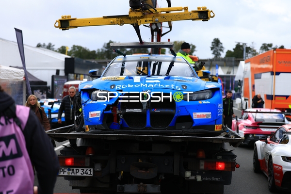 Abschleppwagen am Hockenheimring