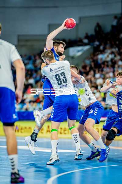 Handball I Herren I Saison 2023-2024 I 2. Handballbundesliga I 32. Spieltag I SG BBM Bietigheim - EHV Aue I 19.05.2024 Juan de la Pena (13, SG BBM Bietigheim)
Ort: Bietigheim-Bissingen, Germany
Datum: 19.05.2024 - Juan de la Pena