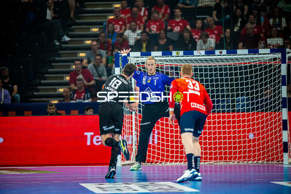 Handball I Herren I Saison 2023-2024 I EHF European League I Final 4 I Halbfinale I Rhein-Neckar Löwen - Füchse Berlin I 25.05.2024 Mikael Appelgren (1, Rhein-Neckar Löwen)
Ort: Hamburg, Germany
Datum: 25.05.2024 - Mikael Appelgren