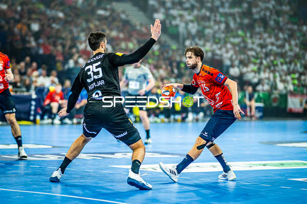 Handball I Herren I Saison 2023-2024 I EHF European League I Final 4 I Halbfinale I Rhein-Neckar Löwen - Füchse Berlin I 25.05.2024