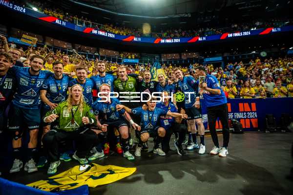 Handball I Herren I Saison 2023-2024 I EHF European League I Final 4 I Spiel um Platz 3 I Rhein-Neckar Löwen - Dinamo Bucaresti I 26.05.2024