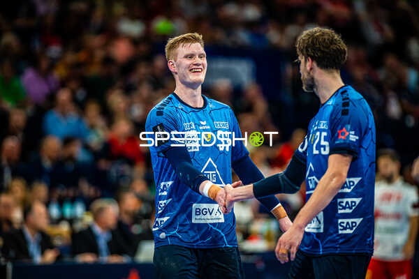 Handball I Herren I Saison 2023-2024 I EHF European League I Final 4 I Spiel um Platz 3 I Rhein-Neckar Löwen - Dinamo Bucaresti I 26.05.2024