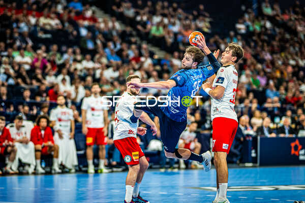 Handball I Herren I Saison 2023-2024 I EHF European League I Final 4 I Spiel um Platz 3 I Rhein-Neckar Löwen - Dinamo Bucaresti I 26.05.2024
