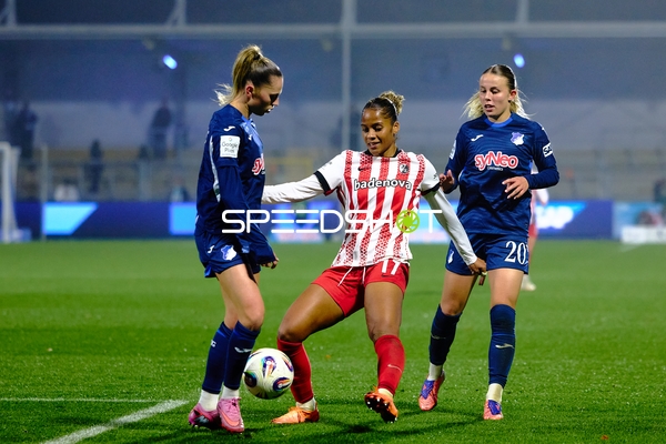 Spieler im Zweikampf