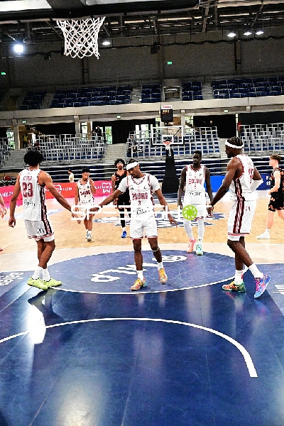 Spieler auf dem Court