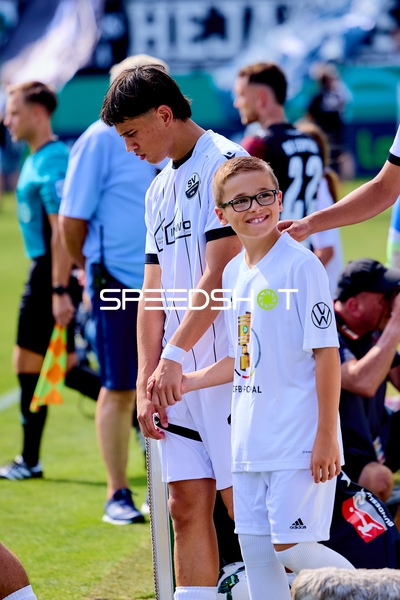 Spieler vor dem Anpfiff