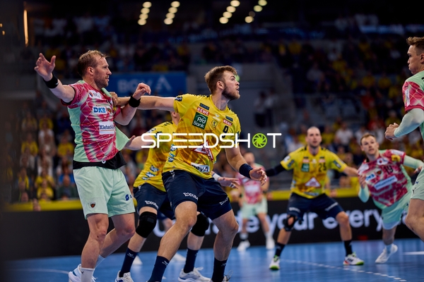 Spieler in defensiver Position