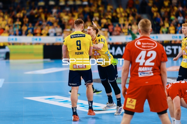 Abklatschen zwischen Spielern