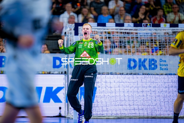 Jubel David Späth (29, Rhein Neckar Löwen)