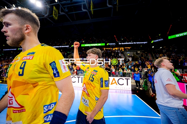Handball I Herren I Saison 2024-2025 I Daikin HBL I 27. Spieltag I Rhein-Neckar Löwen - DHfK Leipzig I 24.04.2025