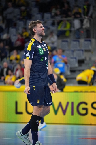 Jacob Lassen (9; HSV Hamburg) in Aktion