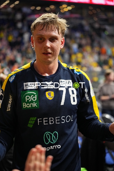 Edwin Aspenbäck (78; Rhein Neckar Löwen) in Aktion