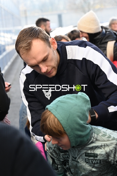 Person Mathias Gidsel (19; Füchse Berlin) im Gespräch