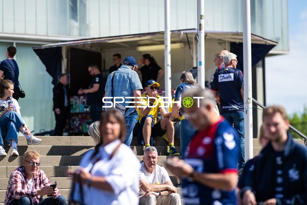 Warmup vor Handball-Bundesliga-Spiel