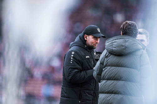 Trainerinterview vor Spiel