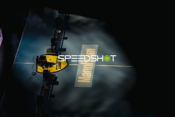 Spielfeld in der SAP Arena Mannheim