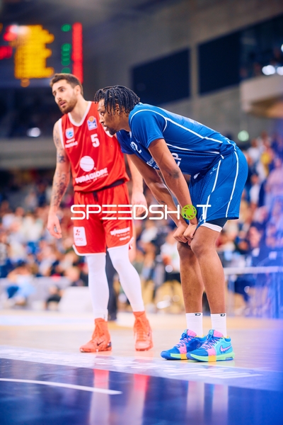 Spielpause im intensiven Match