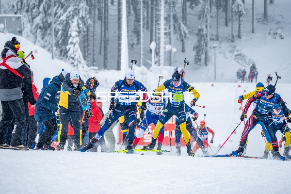 Start der Verfolgung in Oberhof