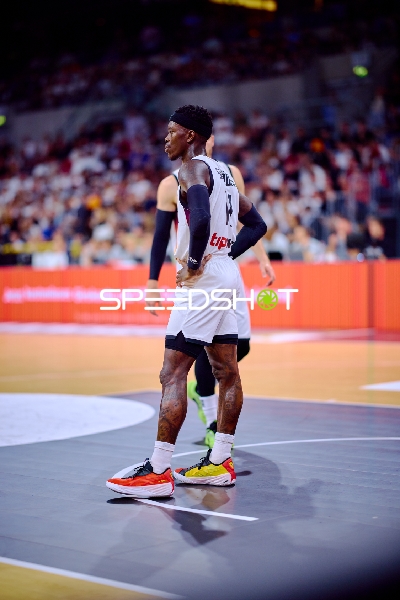 Spieler auf dem Court