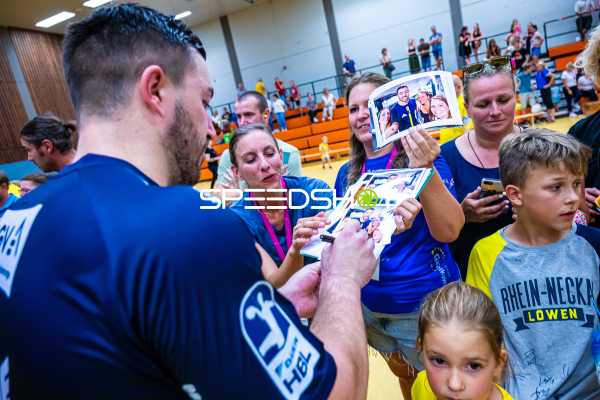 Handball I Herren I Saison 2024-2025 I Daikin Handballbundesliga I Testspiel I Rhein-Neckar Löwen - TV Großwallstadt I 23.08.2024