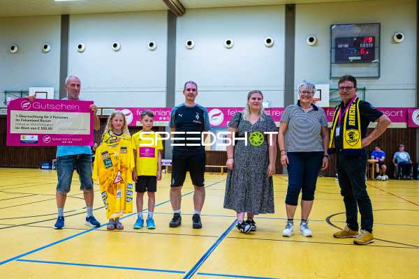 Handball I Herren I Saison 2024-2025 I Daikin Handballbundesliga I Testspiel I Rhein-Neckar Löwen - TV Großwallstadt I 23.08.2024 Symbolbild
Ort: Dahn, Germany
Datum: 23.08.2024