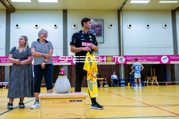 Handball I Herren I Saison 2024-2025 I Daikin Handballbundesliga I Testspiel I Rhein-Neckar Löwen - TV Großwallstadt I 23.08.2024 Symbolbild
Ort: Dahn, Germany
Datum: 23.08.2024
