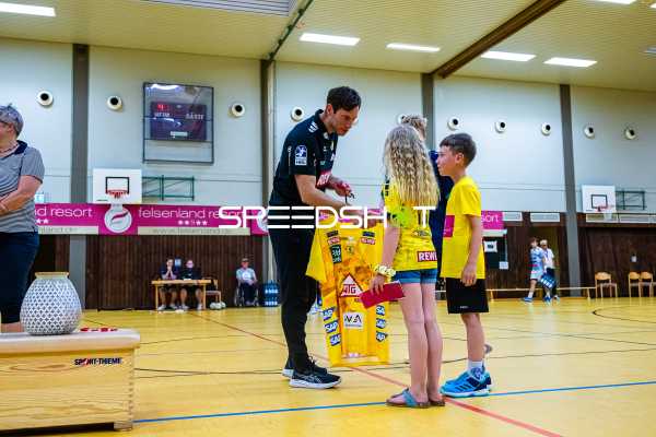Handball I Herren I Saison 2024-2025 I Daikin Handballbundesliga I Testspiel I Rhein-Neckar Löwen - TV Großwallstadt I 23.08.2024 Symbolbild
Ort: Dahn, Germany
Datum: 23.08.2024