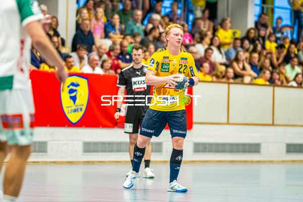 Handball I Herren I Saison 2024-2025 I Daikin Handballbundesliga I Testspiel I Rhein-Neckar Löwen - Frisch AUF! Göppingen I 29.08.2024 Gustav Davidsson (22, Rhein-Neckar Löwen)
Ort: Kronau, Germany
Datum: 29.08.2024 - Gustav Davidsson, Steven Plucnar Jacobsen