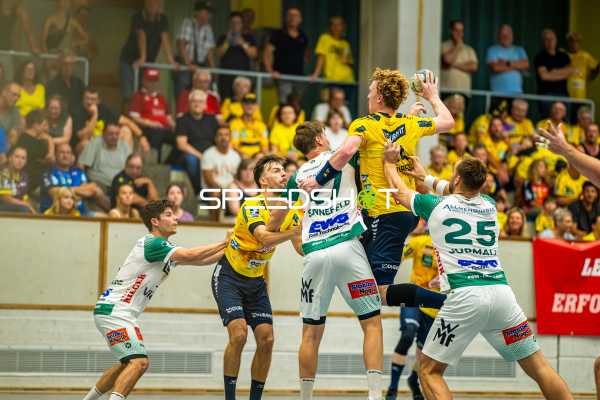 Handball I Herren I Saison 2024-2025 I Daikin Handballbundesliga I Testspiel I Rhein-Neckar Löwen - Frisch AUF! Göppingen I 29.08.2024 Gustav Davidsson (22, Rhein-Neckar Löwen)
Ort: Kronau, Germany
Datum: 29.08.2024 - Gustav Davidsson