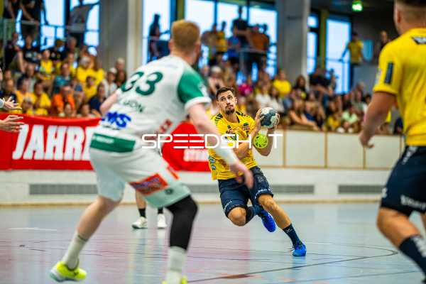 Handball I Herren I Saison 2024-2025 I Daikin Handballbundesliga I Testspiel I Rhein-Neckar Löwen - Frisch AUF! Göppingen I 29.08.2024 Ivan Martinovic (5, Rhein-Neckar Löwen)
Ort: Kronau, Germany
Datum: 29.08.2024 - Ivan Martinović