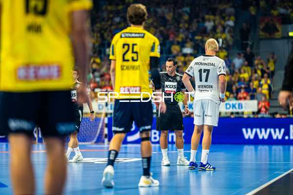 Handball I Herren I Saison 2024-2025 I Daikin Handballbundesliga I 1. Spieltag I Rhein-Neckar Löwen - THW Kiel I 05.09.2024