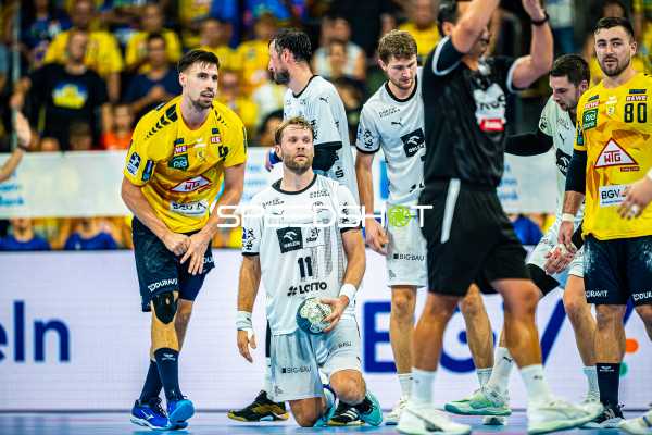 Handball I Herren I Saison 2024-2025 I Daikin Handballbundesliga I 1. Spieltag I Rhein-Neckar Löwen - THW Kiel I 05.09.2024