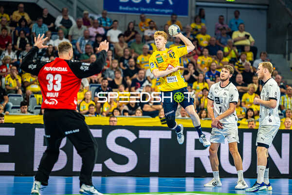 Handball I Herren I Saison 2024-2025 I Daikin Handballbundesliga I 1. Spieltag I Rhein-Neckar Löwen - THW Kiel I 05.09.2024