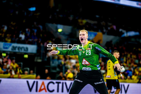 Handball I Herren I Saison 2024-2025 I Daikin Handballbundesliga I 3. Spieltag I Rhein-Neckar Löwen - MT Melsungen I 21.09.2024 Jubel, David Späth (29, Rhein-Neckar Löwen)
Ort: Mannheim, Germany
Datum: 21.09.2024 - Jubel, David Späth, David Späth