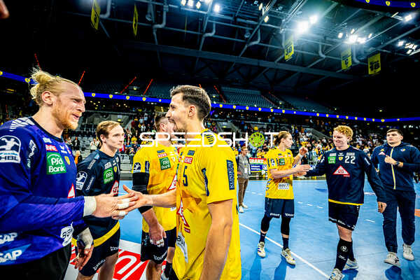 Handball I Herren I Saison 2024-2025 I Daikin Handballbundesliga I 5. Spieltag I Rhein-Neckar Löwen - Handball Sportverein Hamburg I 07.10.2024
