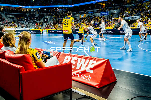 Handball I Herren I Saison 2024-2025 I Daikin Handballbundesliga I 5. Spieltag I Rhein-Neckar Löwen - Handball Sportverein Hamburg I 07.10.2024