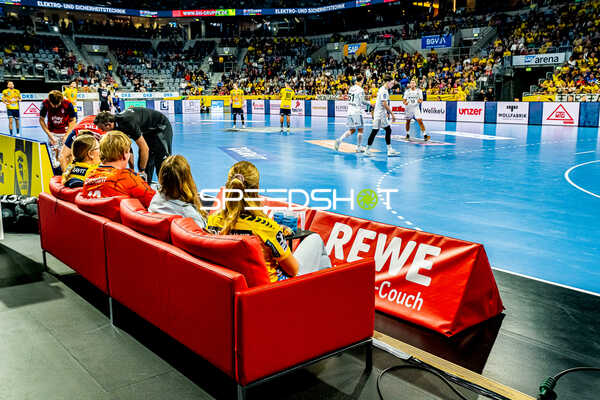 Handball I Herren I Saison 2024-2025 I Daikin Handballbundesliga I 5. Spieltag I Rhein-Neckar Löwen - Handball Sportverein Hamburg I 07.10.2024