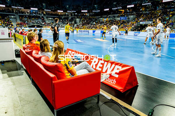 Handball I Herren I Saison 2024-2025 I Daikin Handballbundesliga I 5. Spieltag I Rhein-Neckar Löwen - Handball Sportverein Hamburg I 07.10.2024