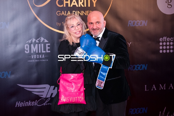 Serdar Topcu und Maria Weller beim Charity Dinner