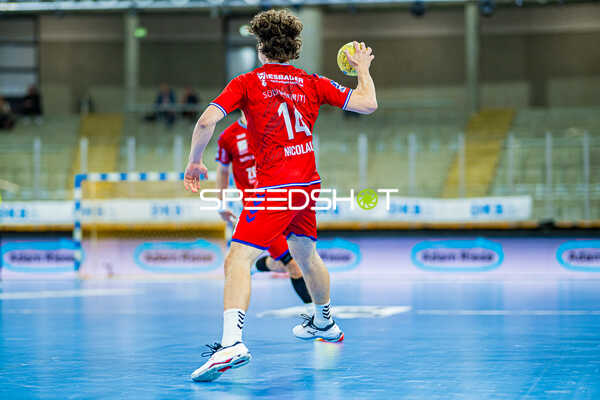 Handball I Herren I Saison 2024-2025 I Daikin Handballbundesliga I 6. Spieltag I SG BBM Bietigheim - TBV Lemgo Lippe I 10.10.2024 Fynn Nicolaus (14, SG BBM Bietigheim)
Ort: Bietigheim-Bissingen, Germany
Datum: 10.10.2024 - Fynn Nicolaus