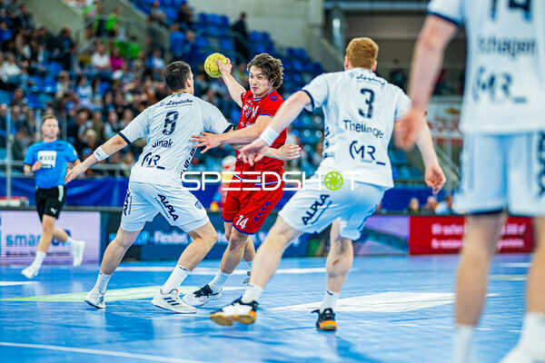Handball I Herren I Saison 2024-2025 I Daikin Handballbundesliga I 6. Spieltag I SG BBM Bietigheim - TBV Lemgo Lippe I 10.10.2024 Fynn Nicolaus (14, SG BBM Bietigheim)
Ort: Bietigheim-Bissingen, Germany
Datum: 10.10.2024 - Fynn Nicolaus