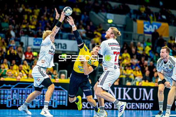 Handball I Herren I Saison 2024-2025 I Daikin Handballbundesliga I 7. Spieltag I Rhein-Neckar Löwen - HC Erlangen I 17.10.2024