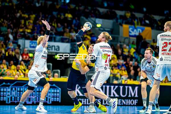 Handball I Herren I Saison 2024-2025 I Daikin Handballbundesliga I 7. Spieltag I Rhein-Neckar Löwen - HC Erlangen I 17.10.2024
