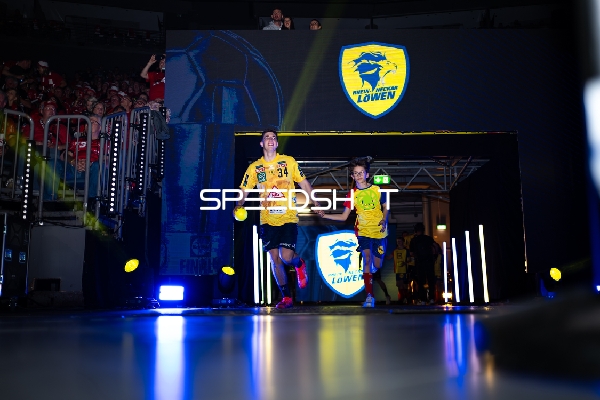 Handball I Herren I Saison 2024-2025 I DHB-Pokal I Halbfinale I Rhein-Neckar Löwen - THW Kiel I 12.04.2025